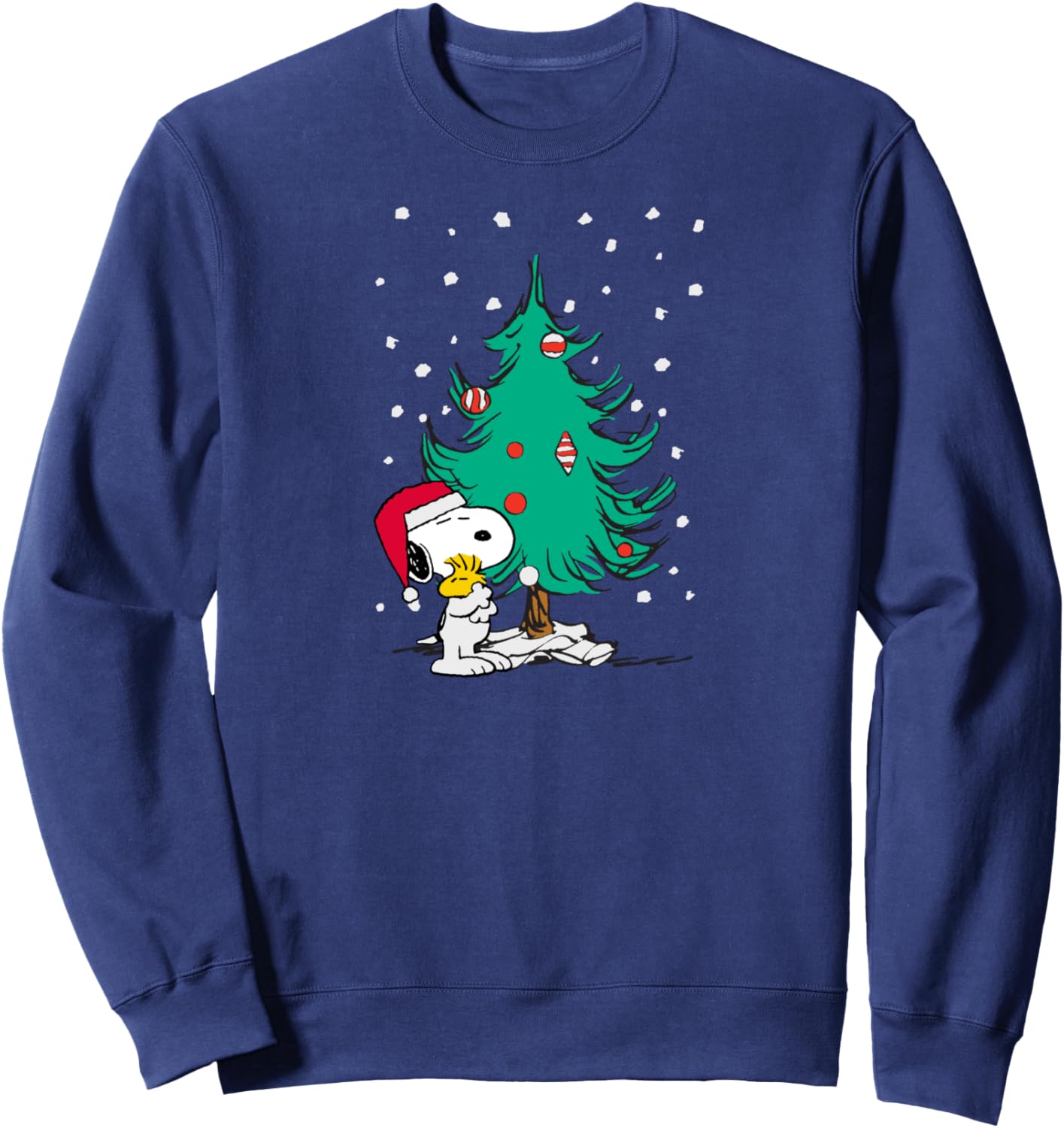 Peanuts Snoopy Holiday Christmas Tree Sweatshirt