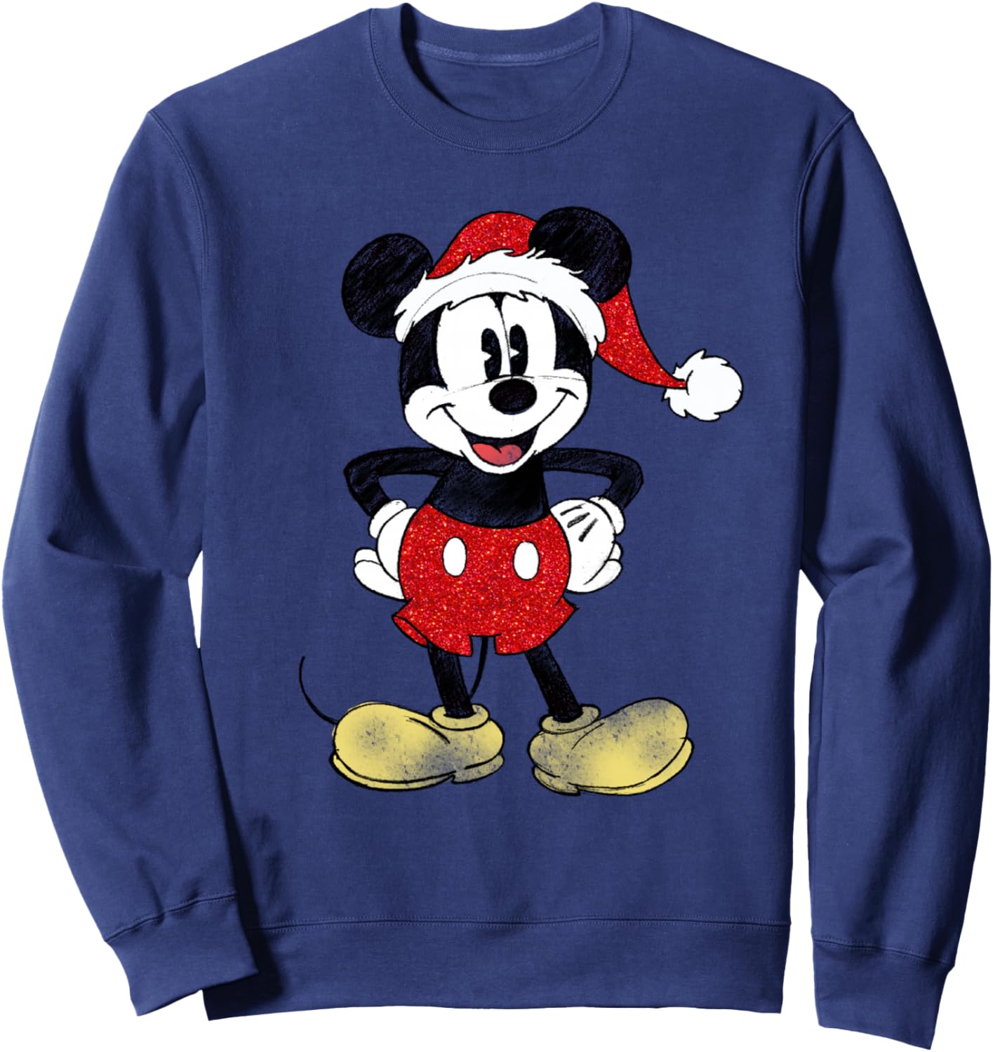 Disney - Santa Mickey Mouse Christmas Sweatshirt