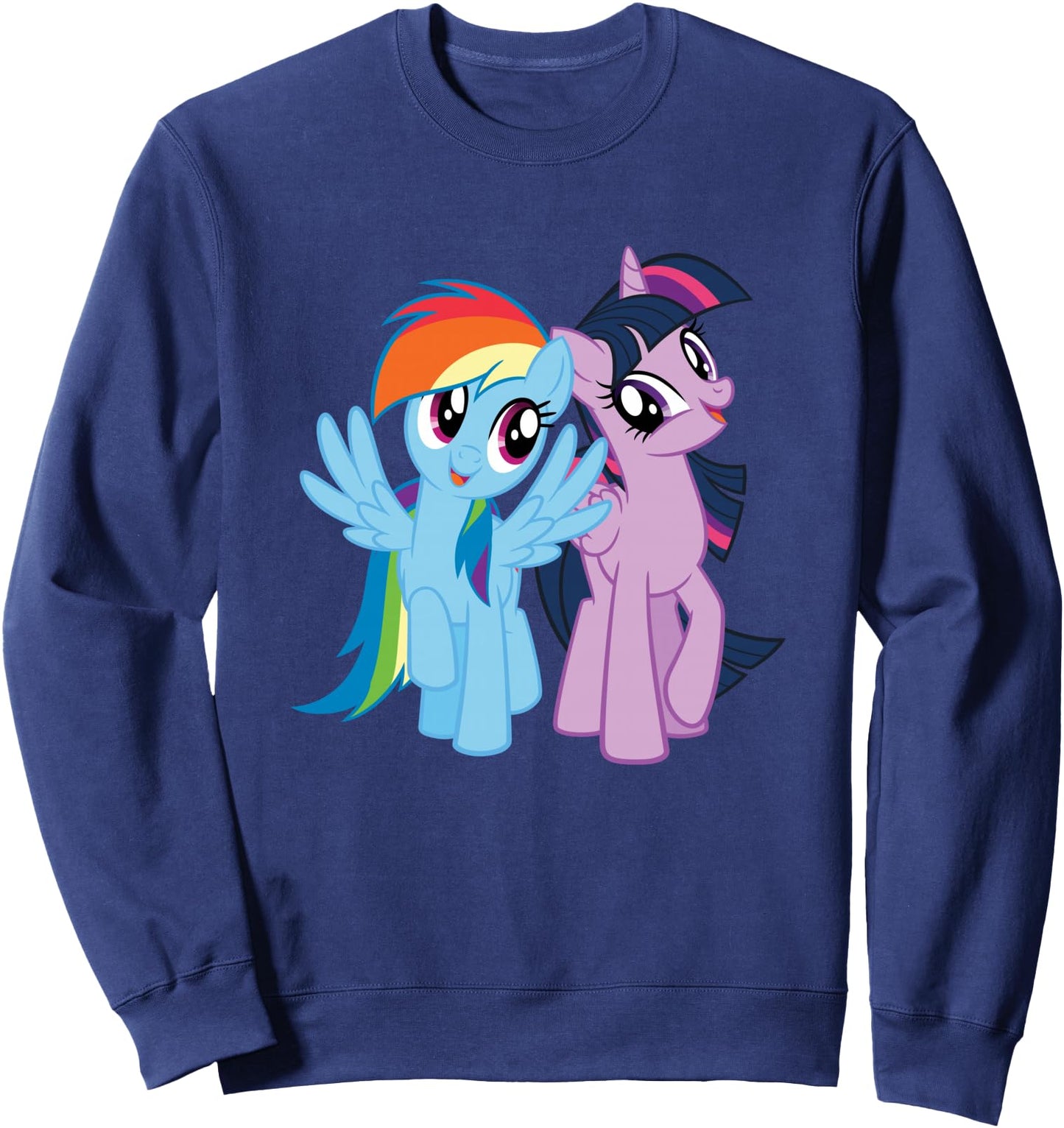 My Little Pony Rainbow Dash And Twilight Sparkle Sweatshirt