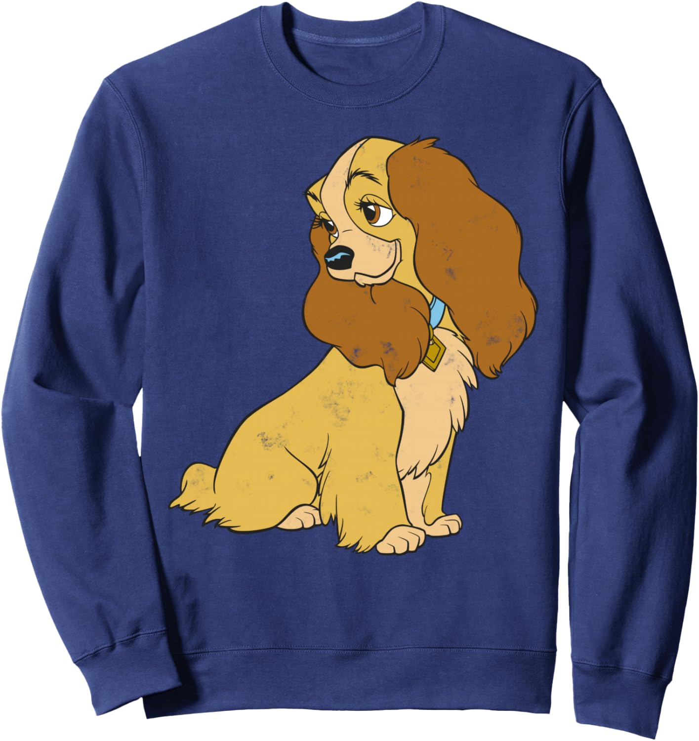 Disney Lady And The Tramp Lady Simple Portrait Sweatshirt