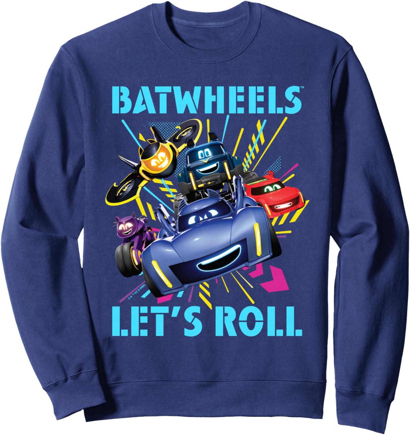Batman Batwheels Lets Roll Team Sweatshirt