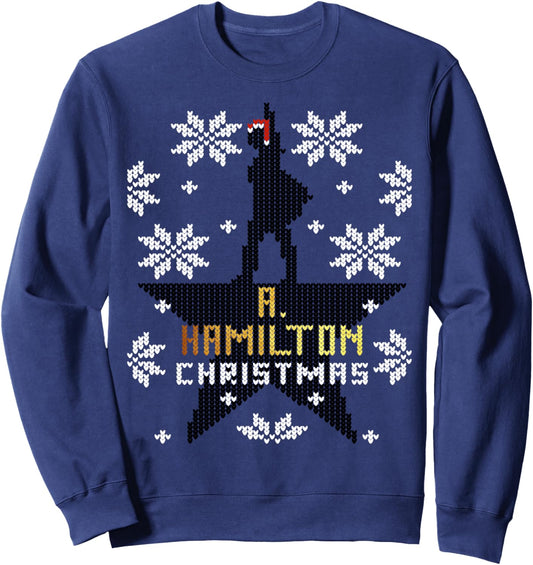 Christmas A. Hamilton Ugly Sweater, A. HAM Holiday Gift Sweatshirt