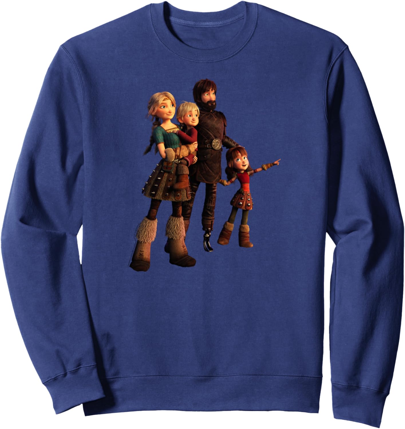 How to Train Your Dragon 3 Hiccups Family Sweatshirt