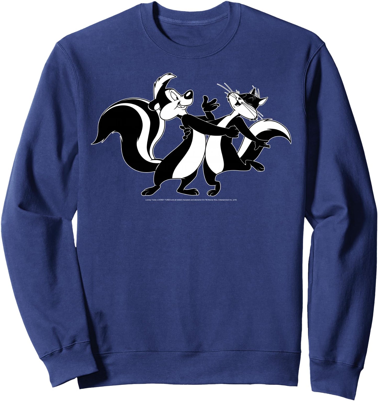 Looney Tunes Pepe Le Pew & Penelope Portrait Sweatshirt