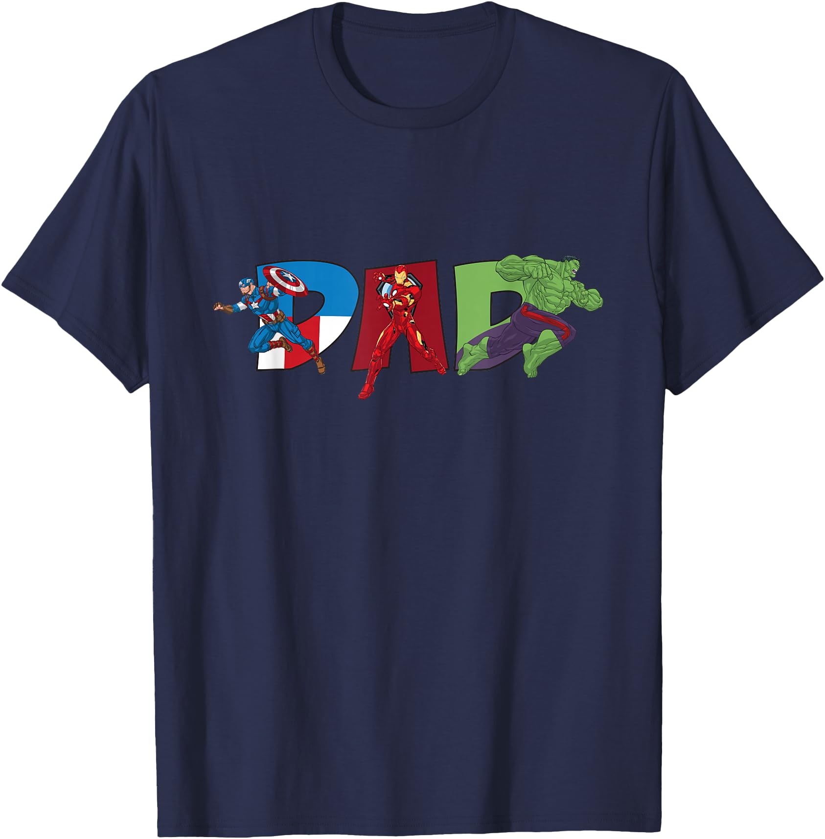 Marvel Avengers Trio Dad Father's Day Family Trip Birthday