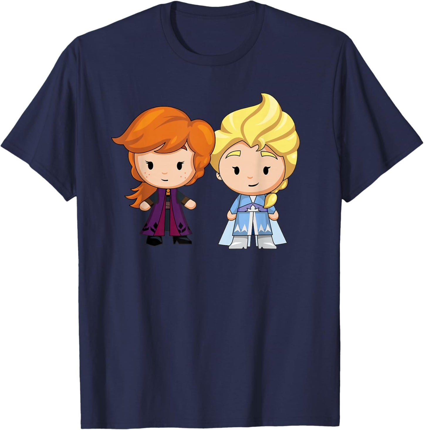 Disney Frozen 2 Elsa and Anna Chibi Art