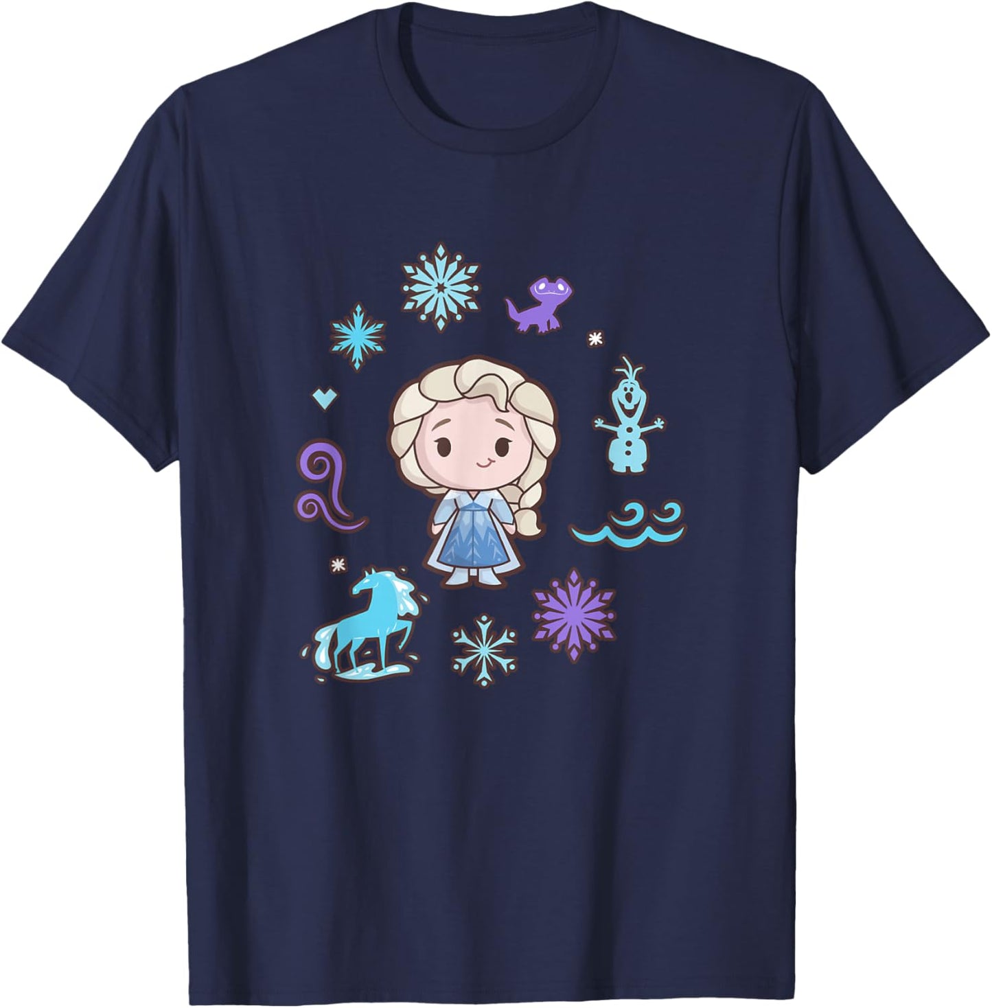 Disney Frozen Cute Princess Elsa Winter Icons Chibi Style
