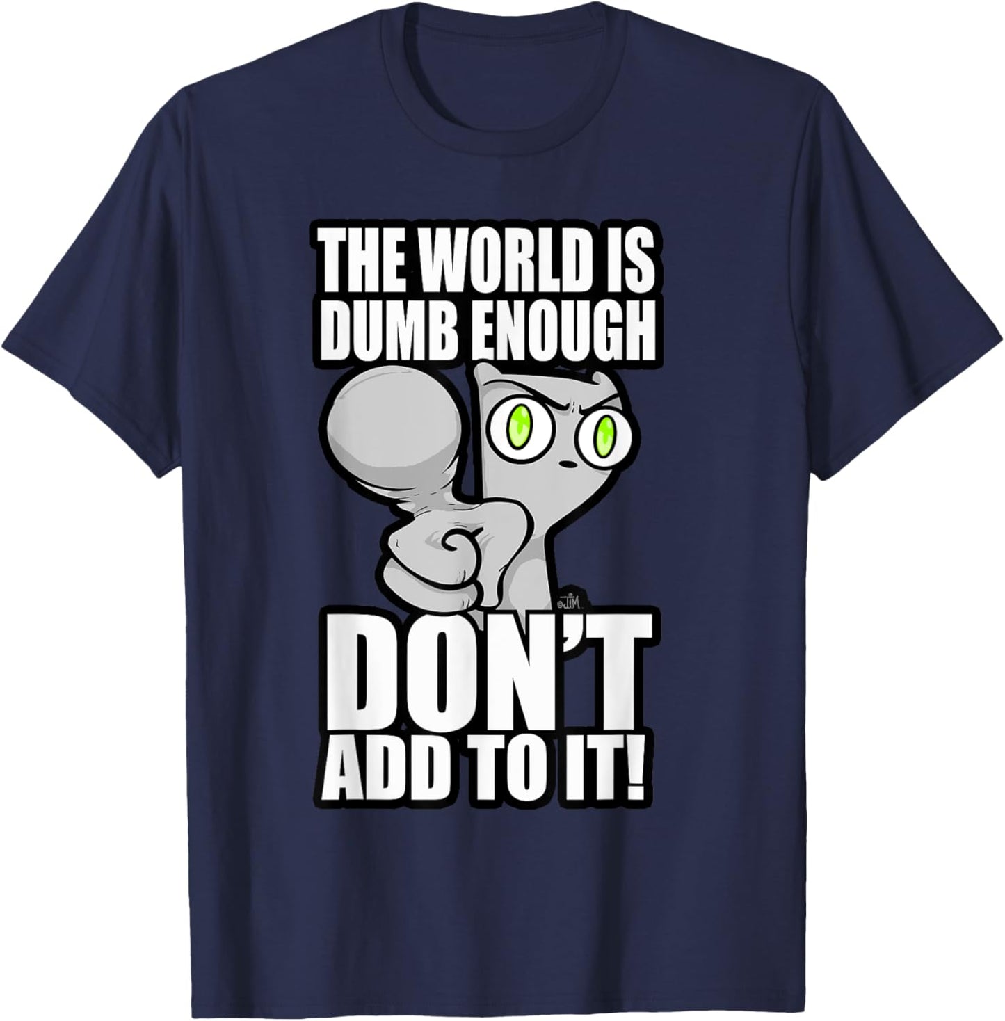 iLL WiLL PrEss, LLC Unisex-Adults Blue Cartoon