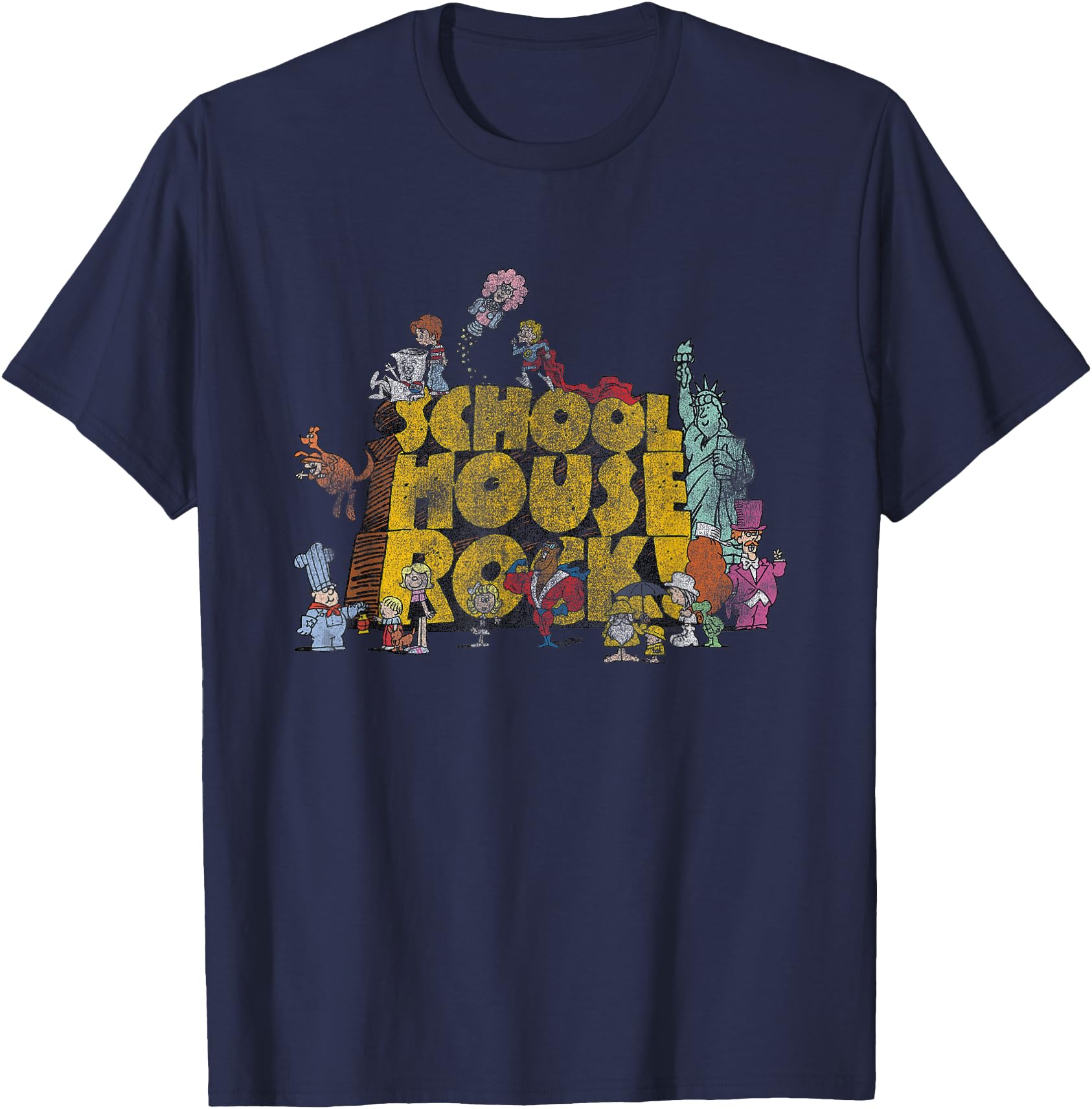 Ripple Junction x Schoolhouse Rock Classic Cartoon Show Logo