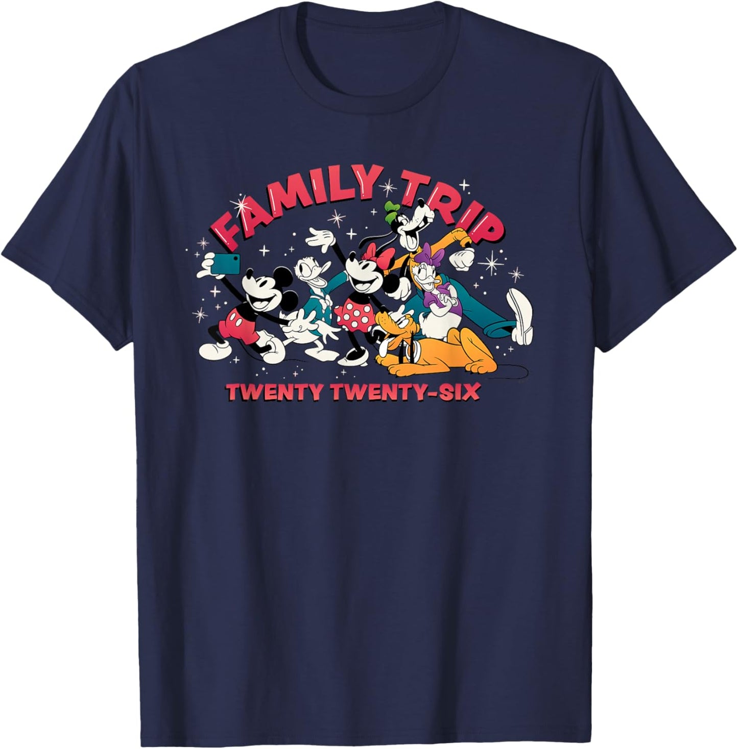 Disney Mickey & Friends Vacation Selfie Family Trip 2026