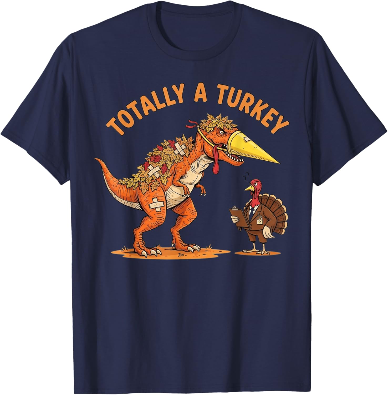 Funny Totally A Turkey T-Rex Disguise Boys Thanksgiving