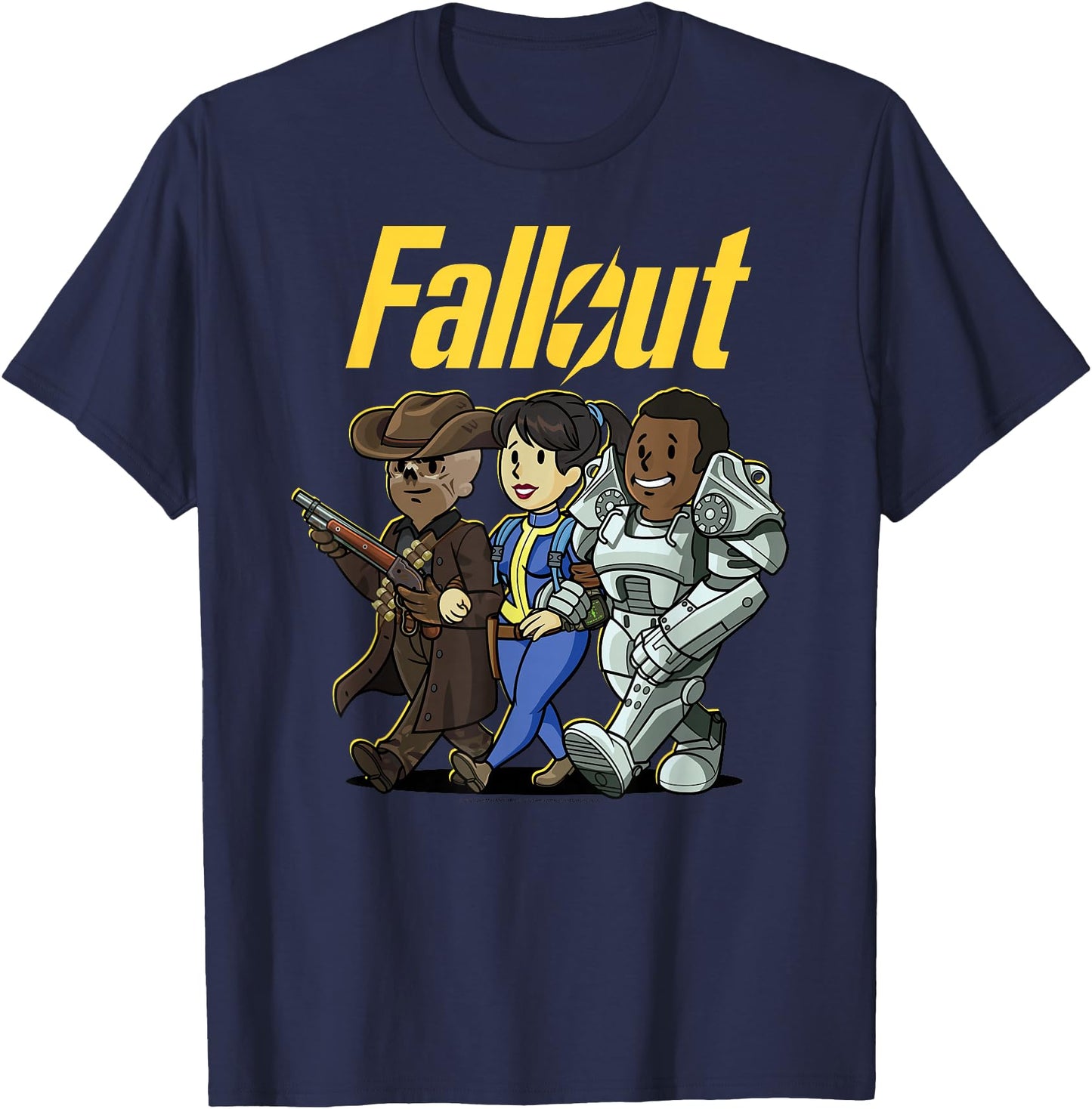 Fallout Character Cartoon Portraits TV Show