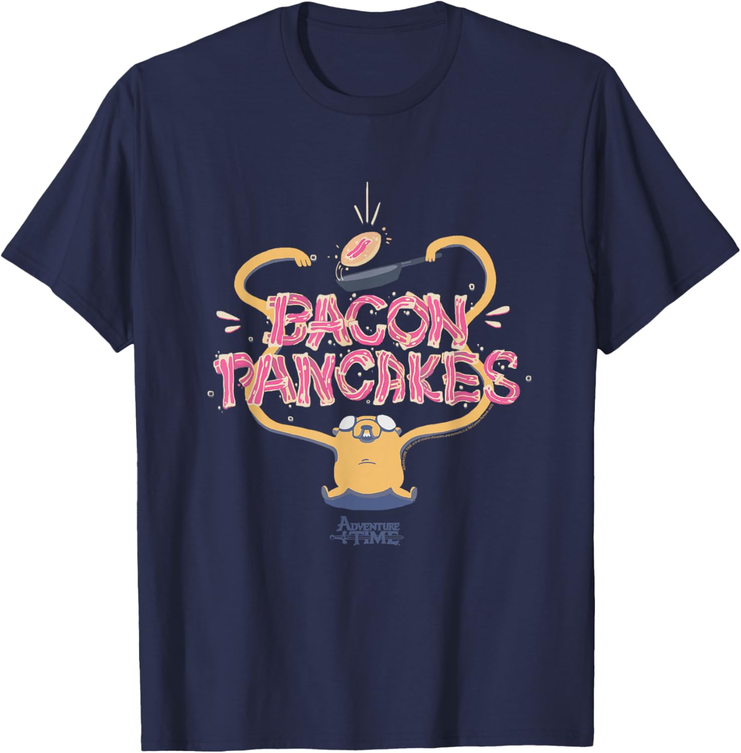 Adventure Time Jake Bacon Pancakes