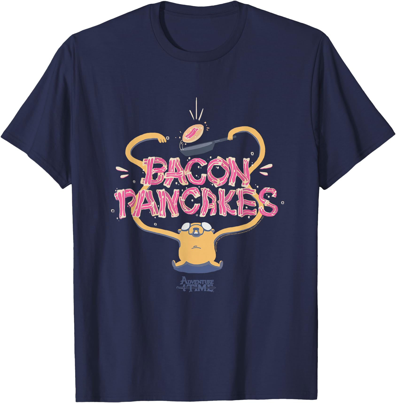 Adventure Time Jake Bacon Pancakes