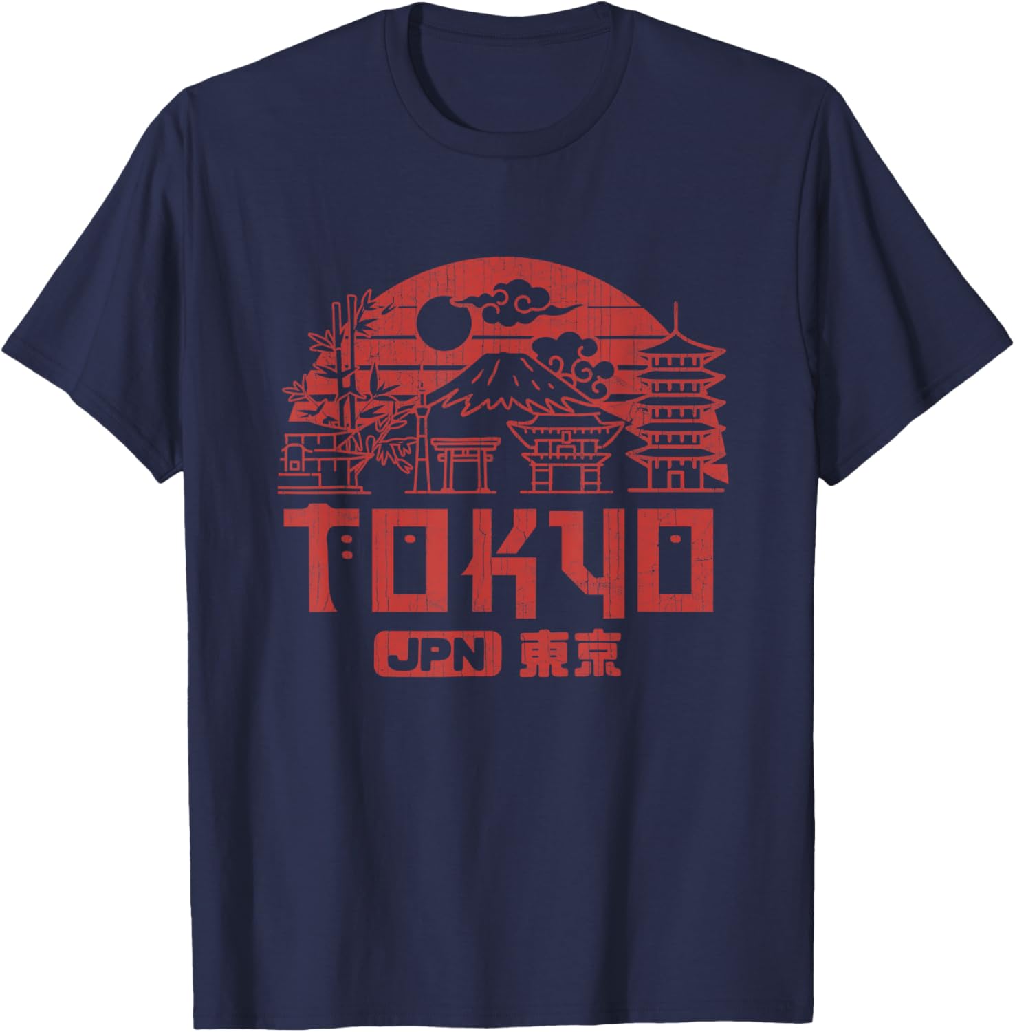 Kawaii Retro Tokyo Japan Mt. Fuji 80's Asian Fashion Anime
