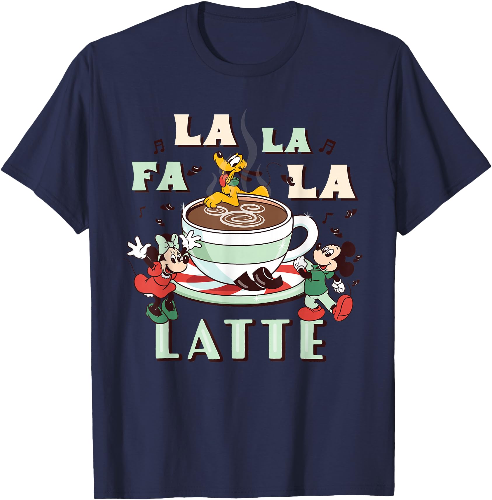 Disney Mickey & Minnie FA La La La Latte Christmas Coffee