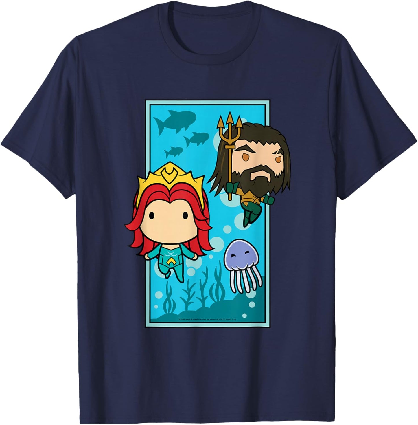 Aquaman Movie Chibi Mera and Aquaman