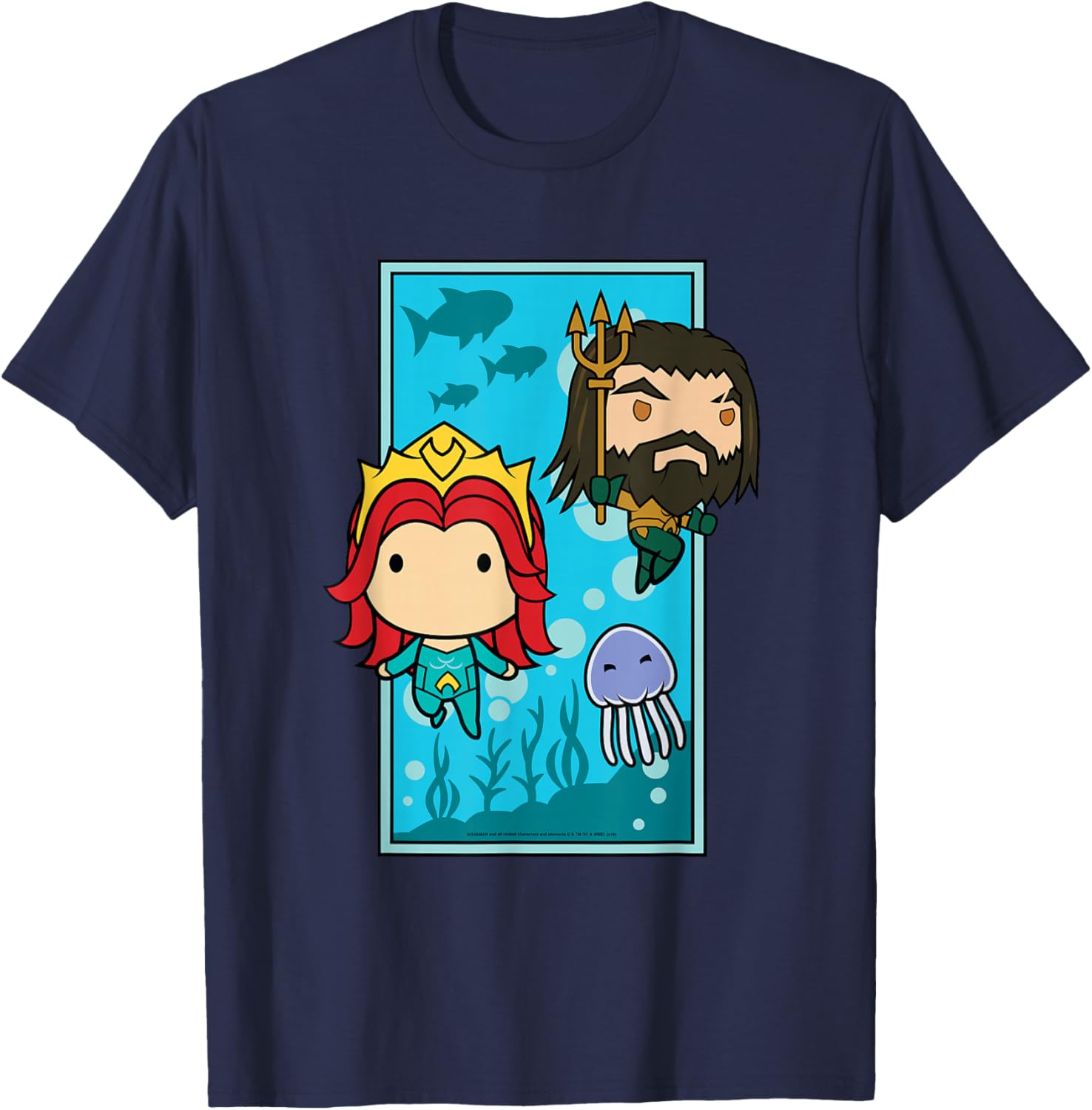 Aquaman Movie Chibi Mera and Aquaman