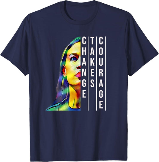 Alexandria Ocasio-Cortez AOC Feminist Political T-Shirt