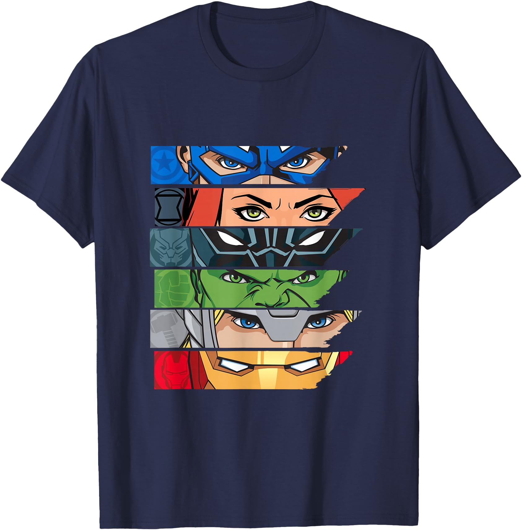 Marvel Avengers Super Hero Eyes T-Shirt