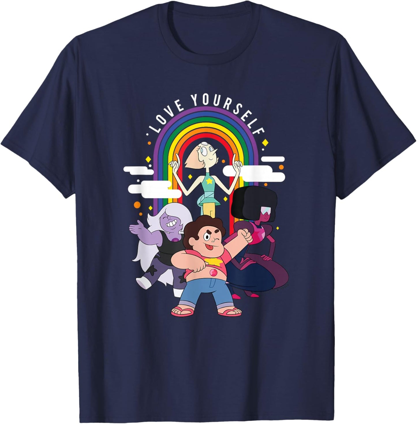Steven Universe Pride Group Shot Love Yourself