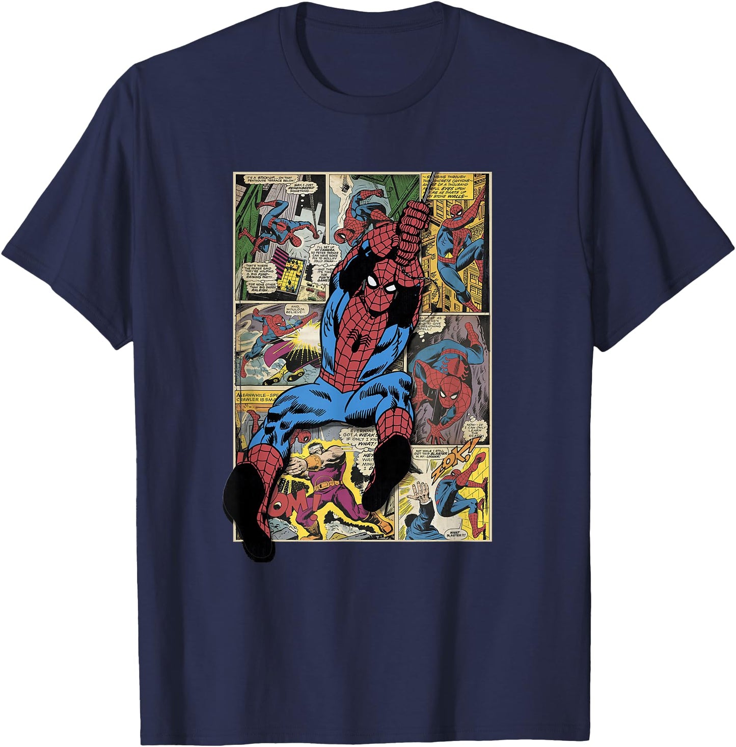 Marvel Retro Classic Spider-Man Vintage Night Crawler Comic
