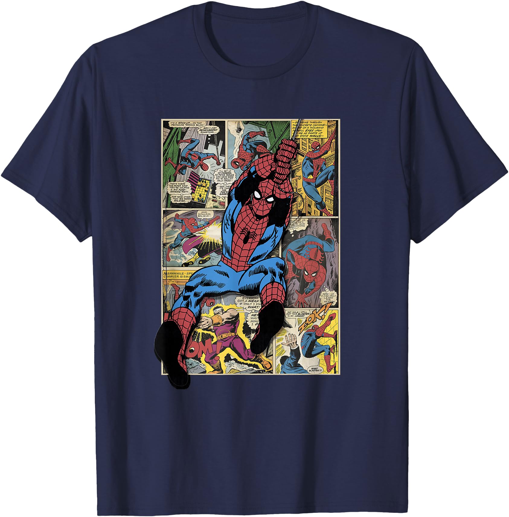 Marvel Retro Classic Spider-Man Vintage Night Crawler Comic