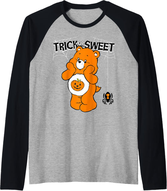Care Bears Trick or Sweet Bear Raglan Baseball Tee