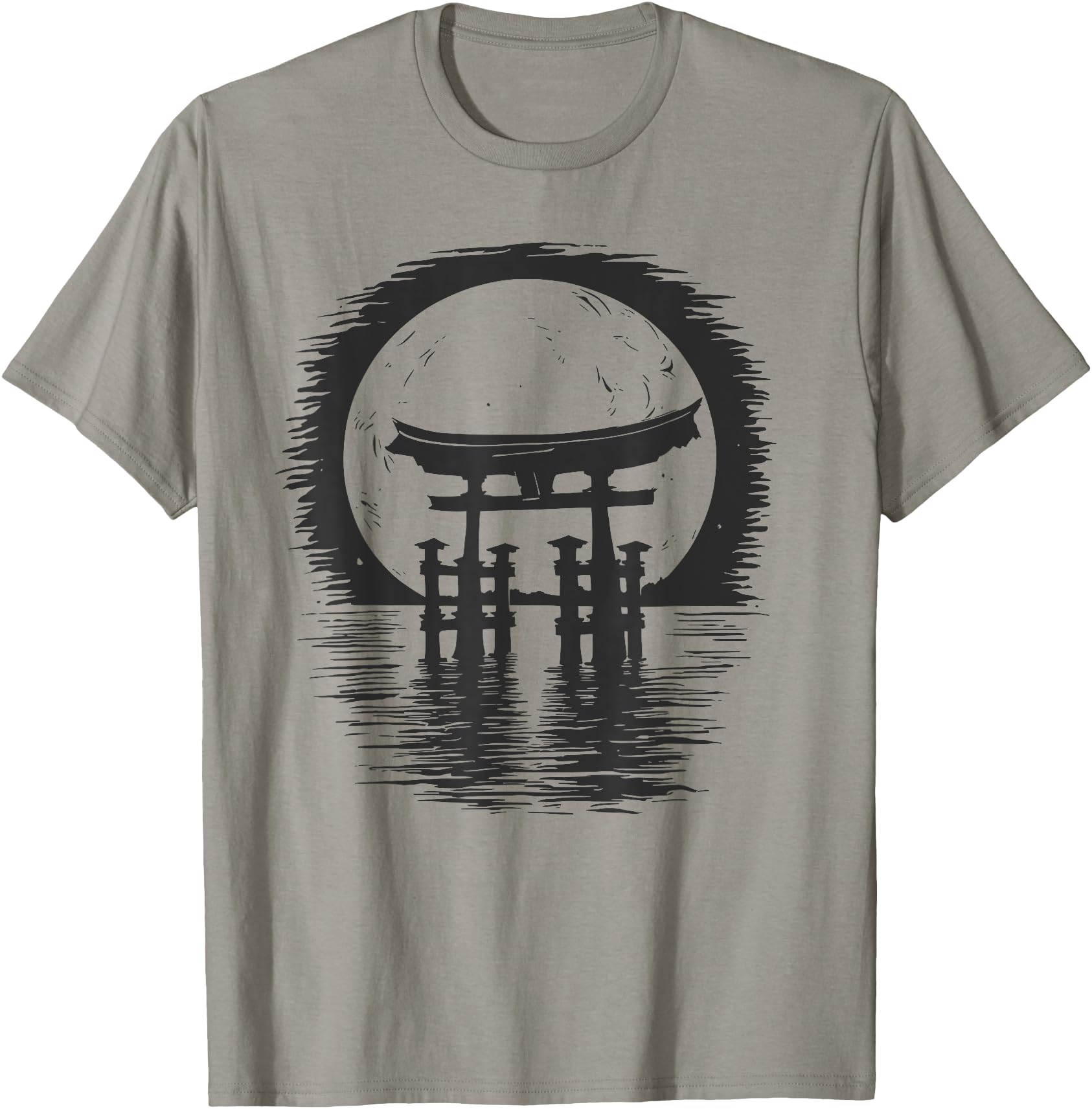 Japanese Torii Gate Art Traditional Aesthetic Japan