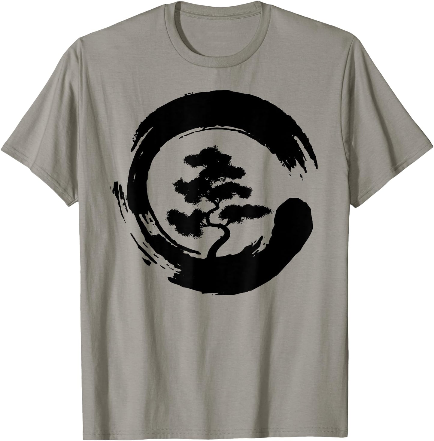 Bonsai Tree in Enso Circle Japanese Zen gift