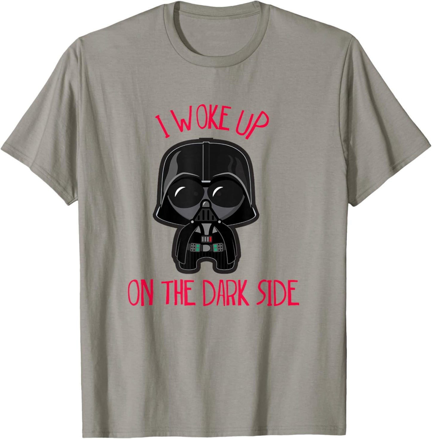 Star Wars Darth Vader I Woke Up On The Dark Side Chibi Logo