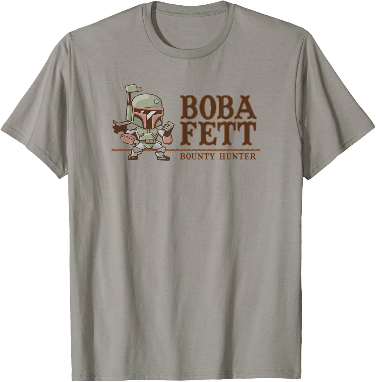 Star Wars Boba Fett Bounty Hunter Chibi Portrait