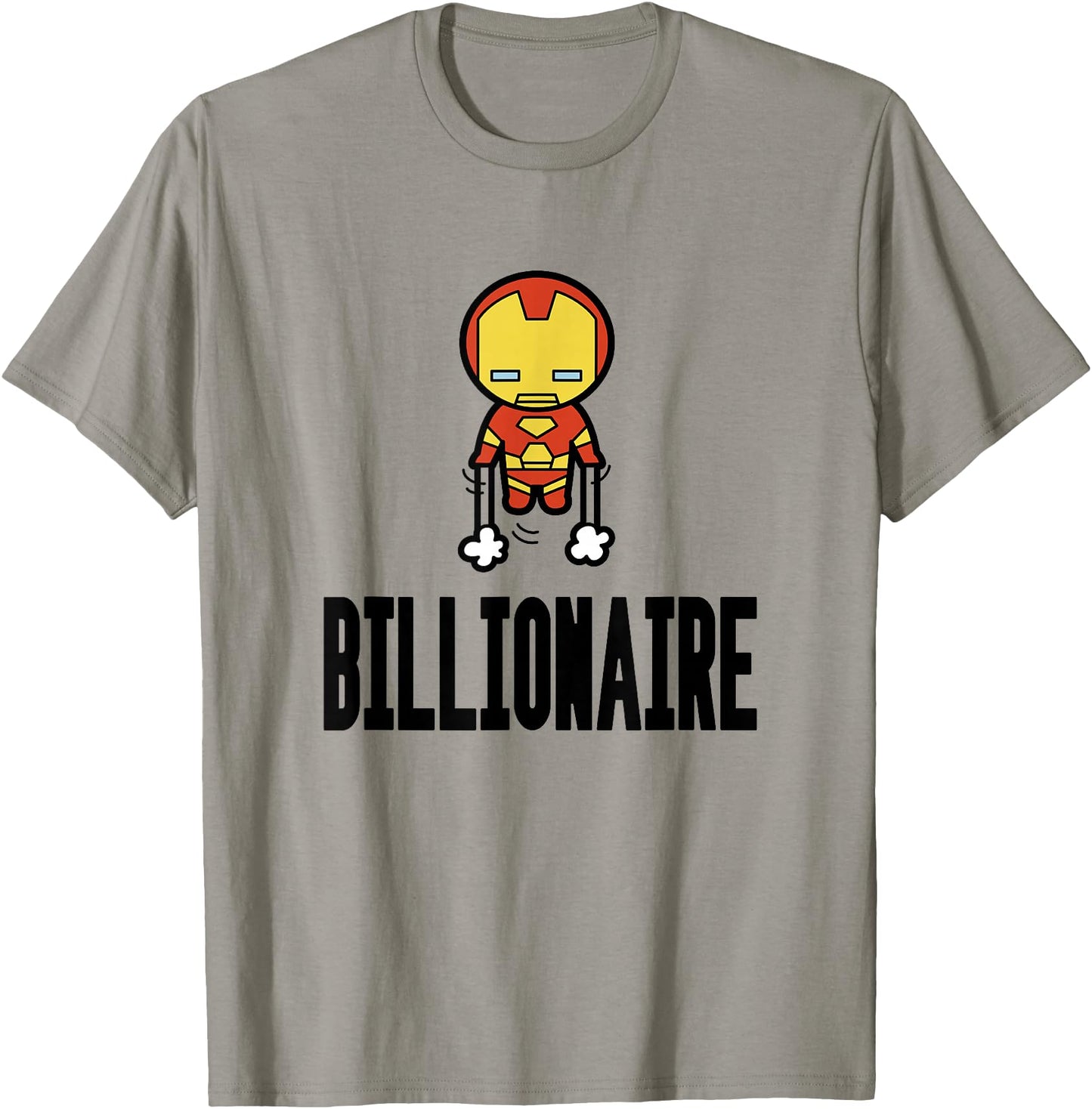 Marvel Kawaii Billionaire Chibi Iron Man Blast Off Logo