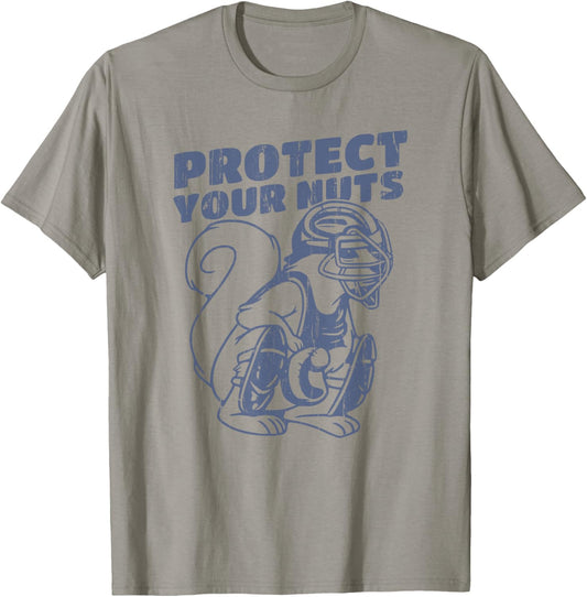 Catcher Mom Protect Your Nuts, Funny Baseball T-Shirt