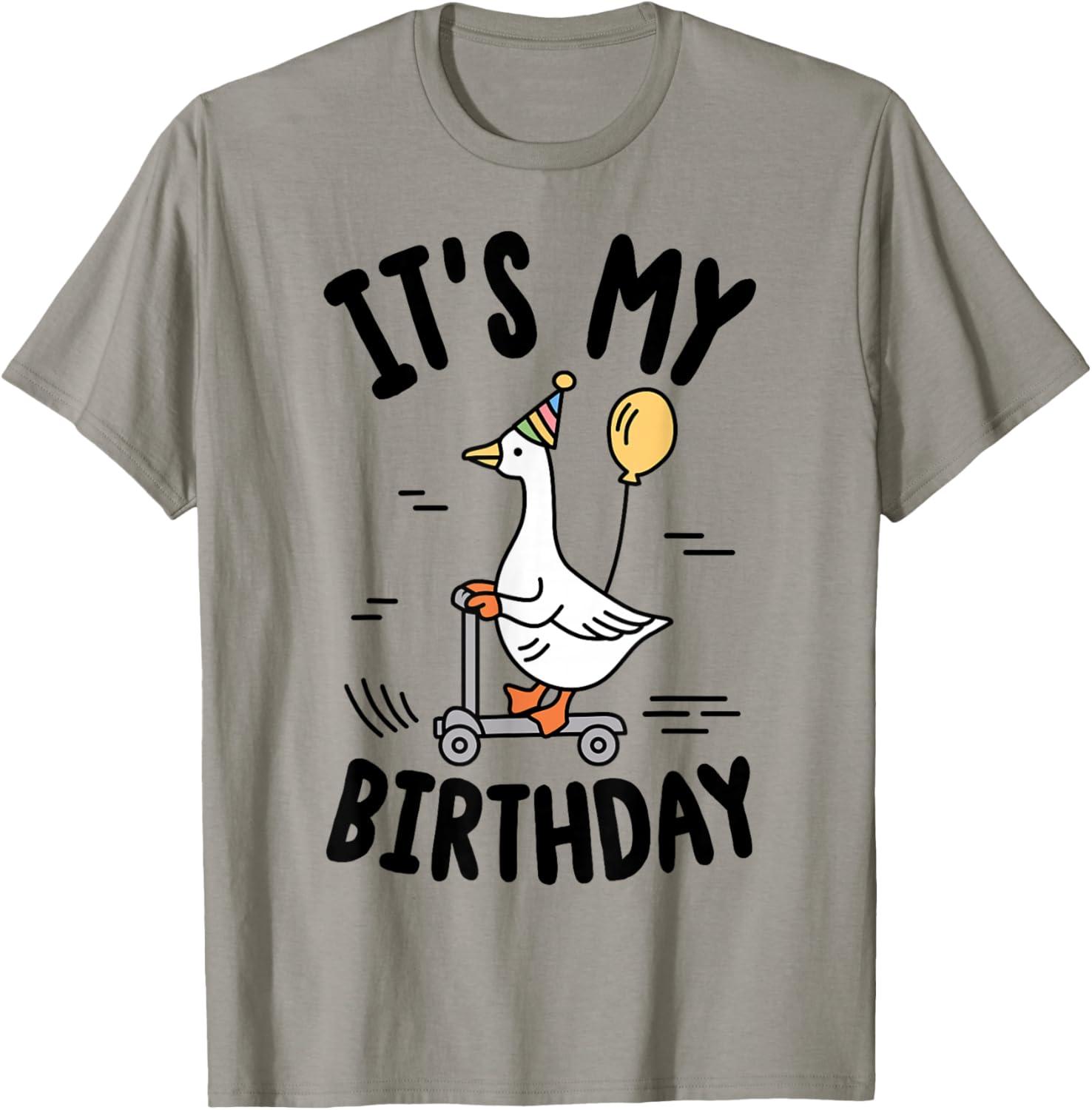 It's My Birthday Matching Funny Goose Family Women Men Kids