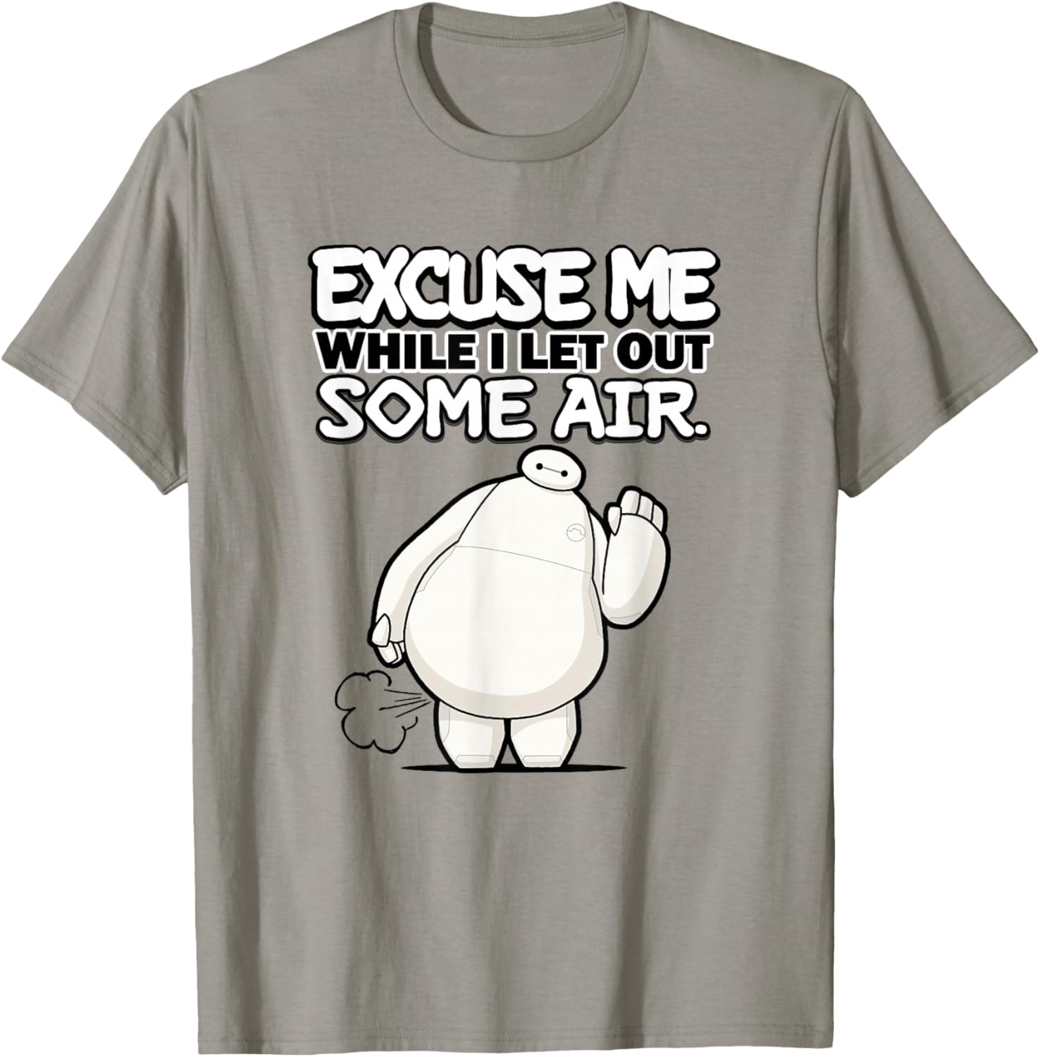 Disney Big Hero 6 Excuse Me While I Let Out Some Air Funny