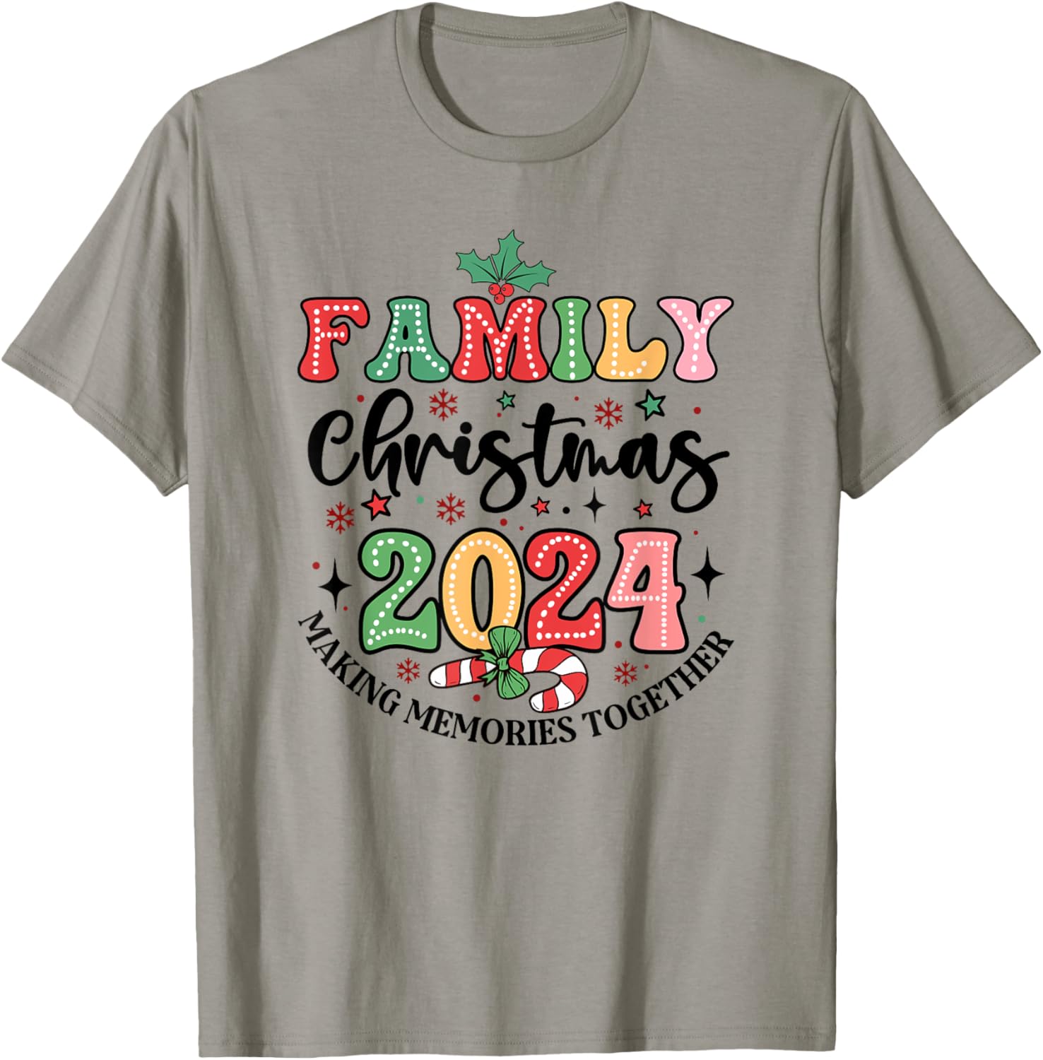 Family Christmas Matching Xmas Making 2024 Memories Together