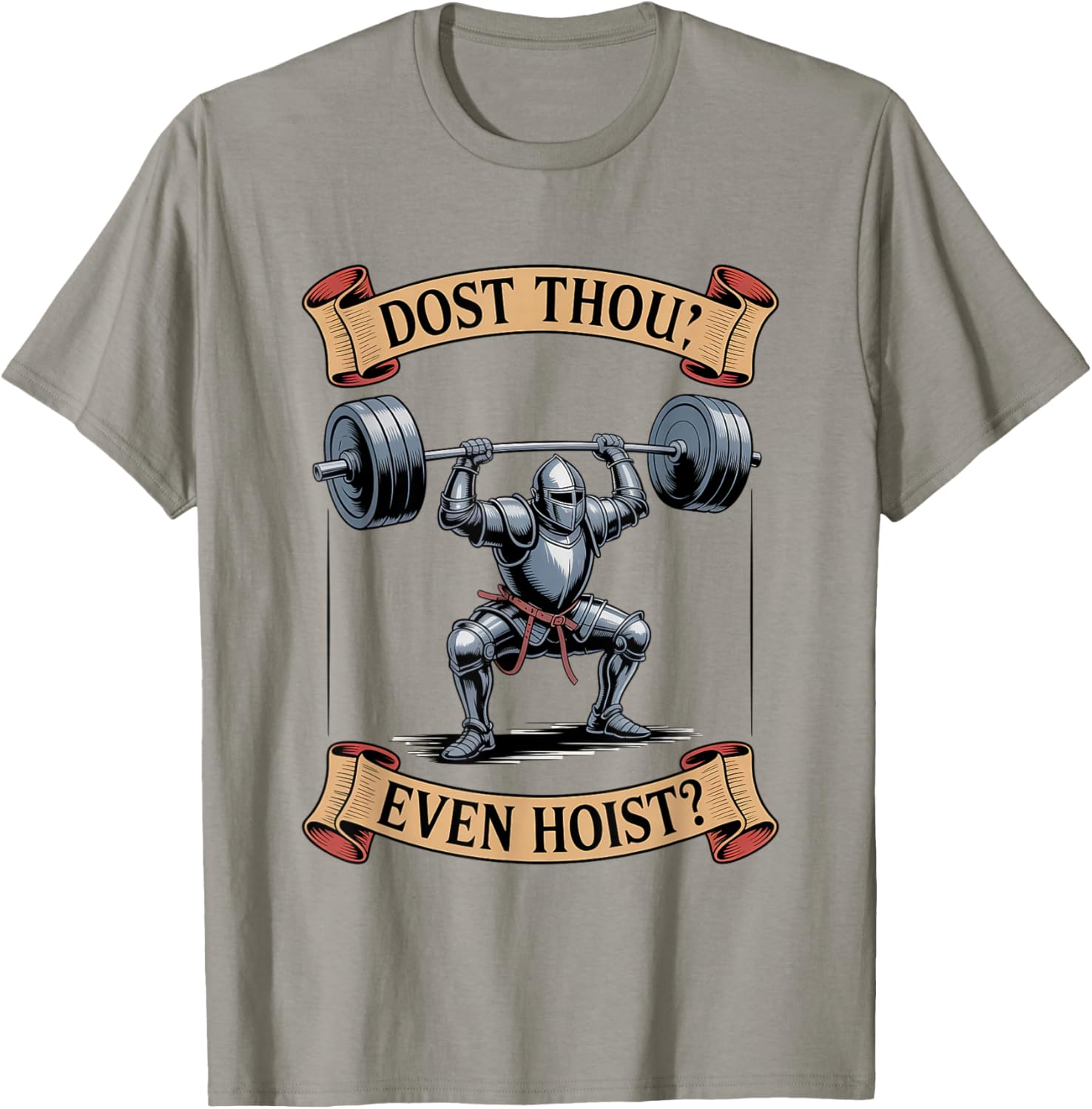 Dost Thou Even Hoist Funny Medieval Gym Fitness