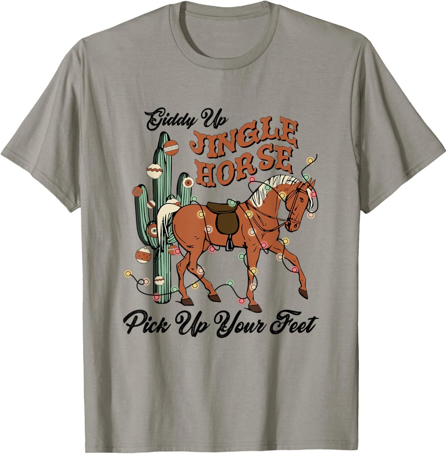 Giddy-Up Jingle Horse Pick Up Your Feet, Xmas Horse Lover