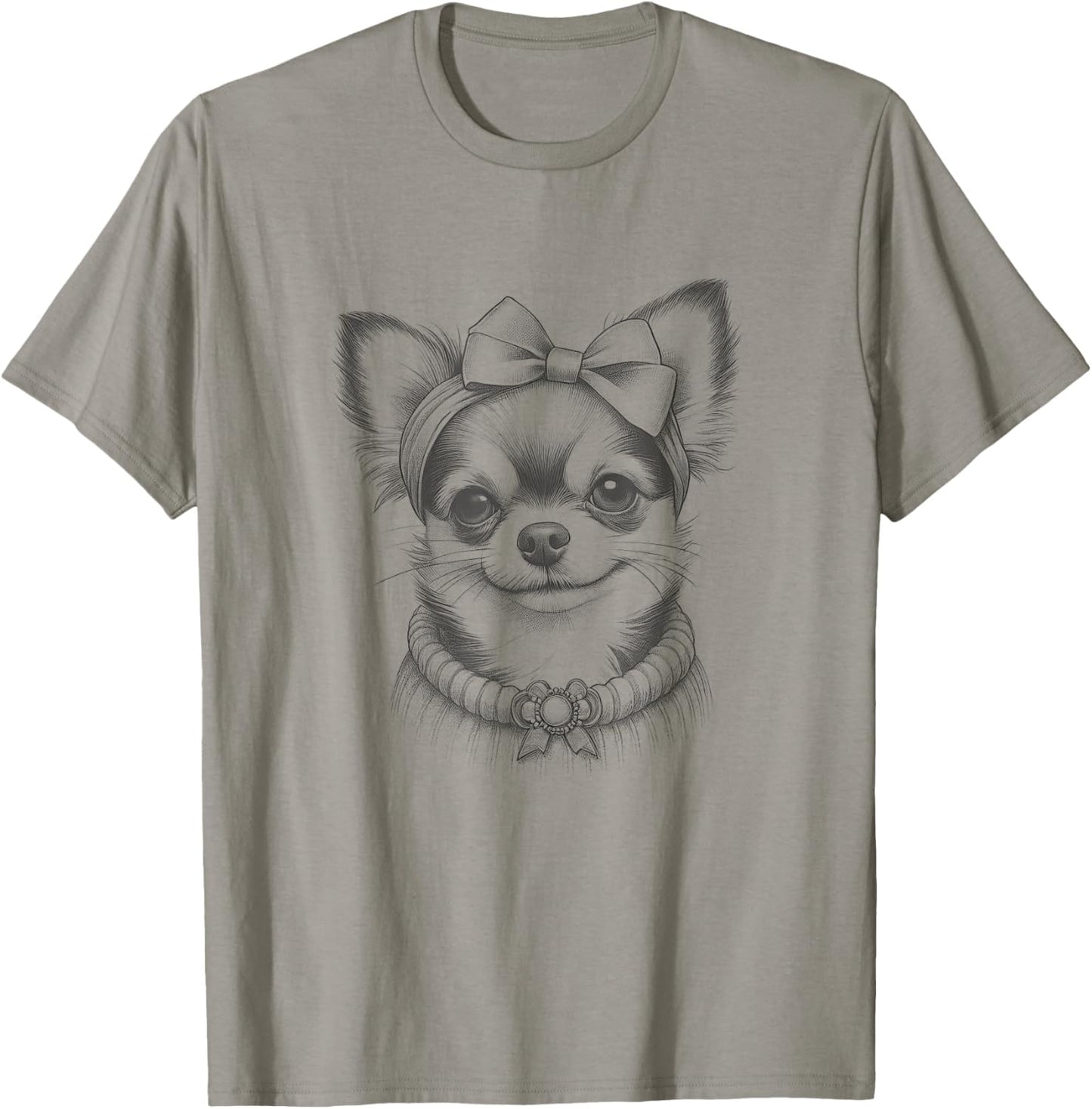Chihuahua Dog Mom Design For Women And Girls T-Shirt