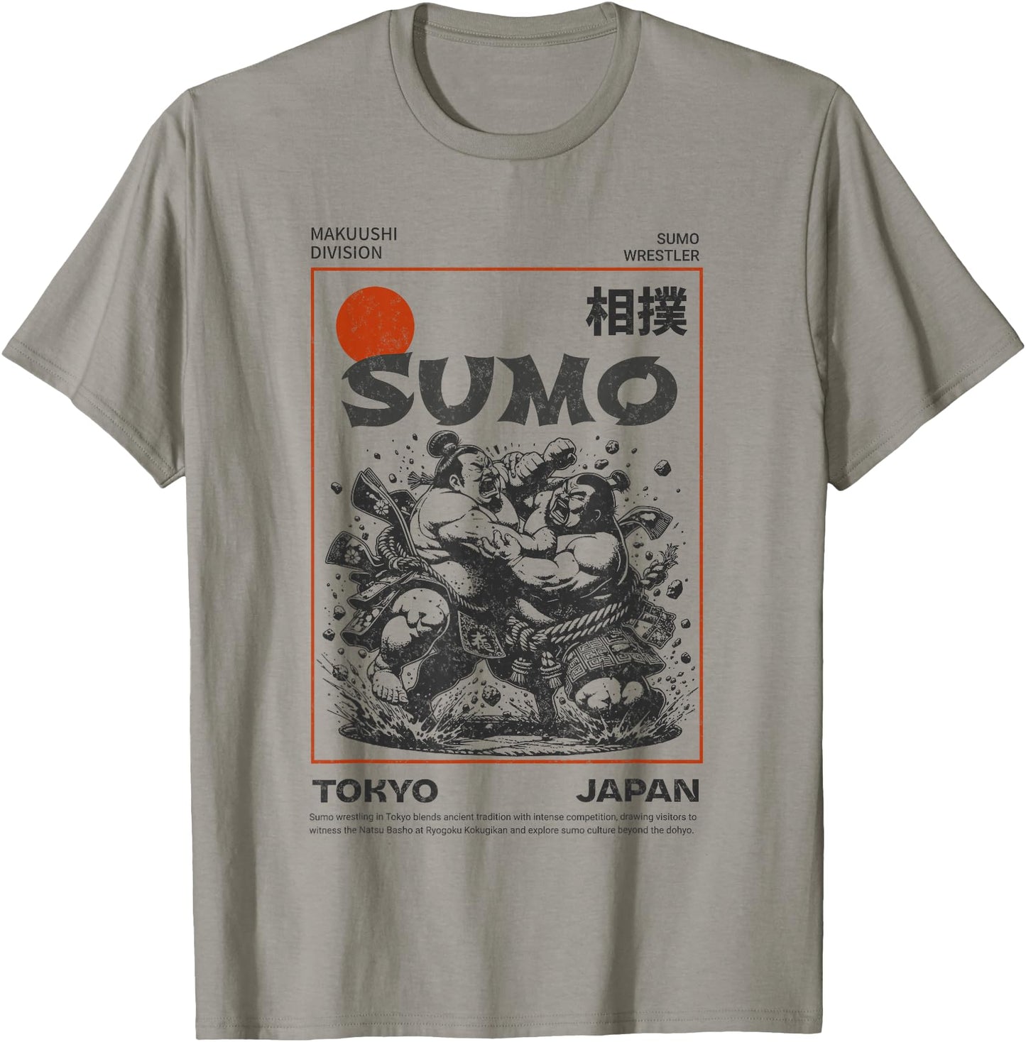 Sumo Wrestling Tokyo Japan Vintage Japanese