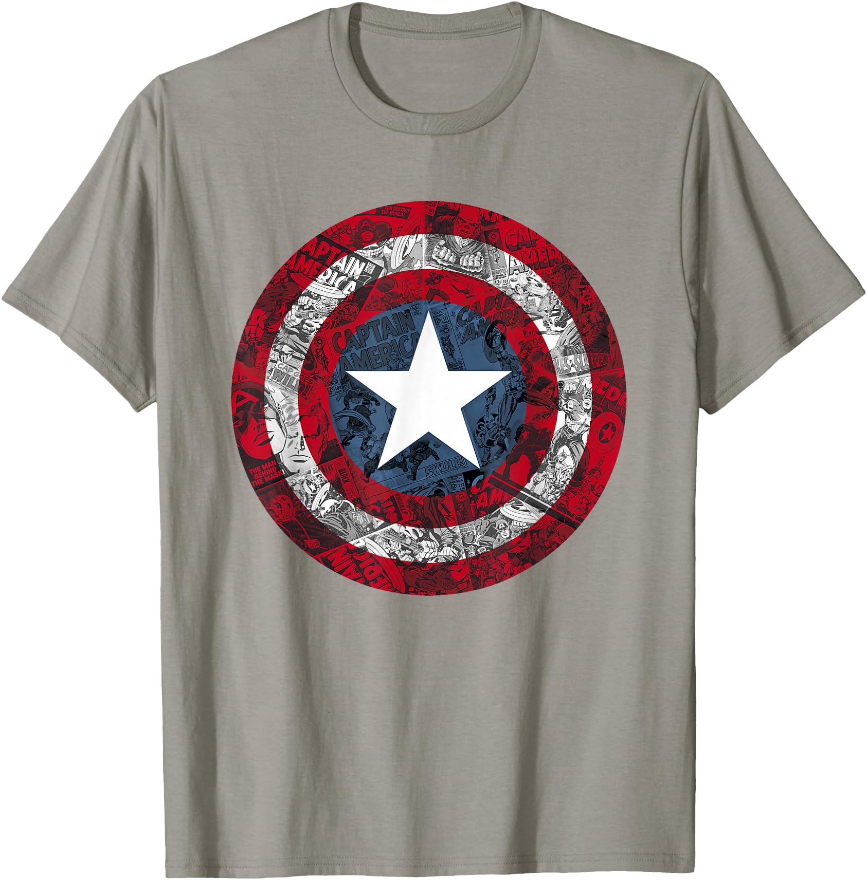Marvel Captain America Avengers Shield Comic T-Shirt C2