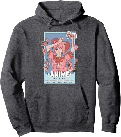 Authentic Notable Ingenious Magical Empathic Anime Meaning Pullover Hoodie