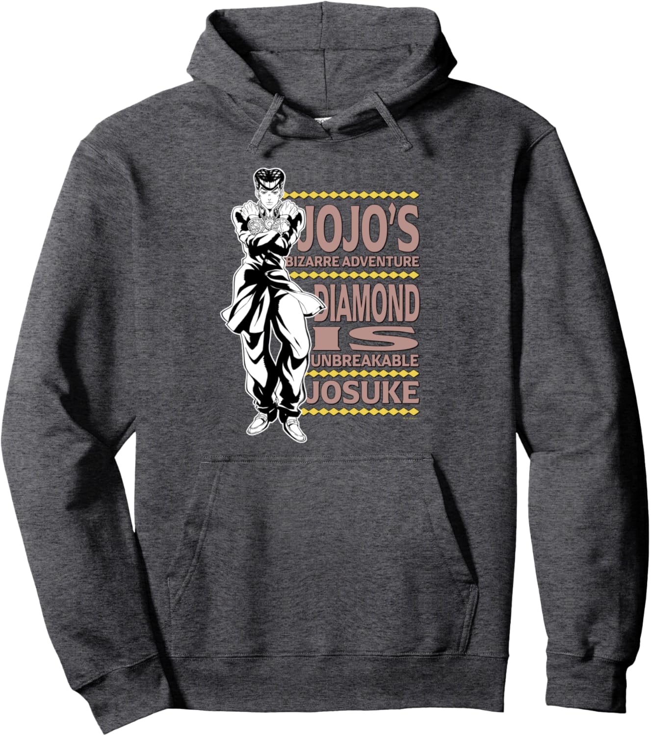 JoJo's Bizarre Adventure Josuke Diamond is Unbreakable Anime Pullover Hoodie