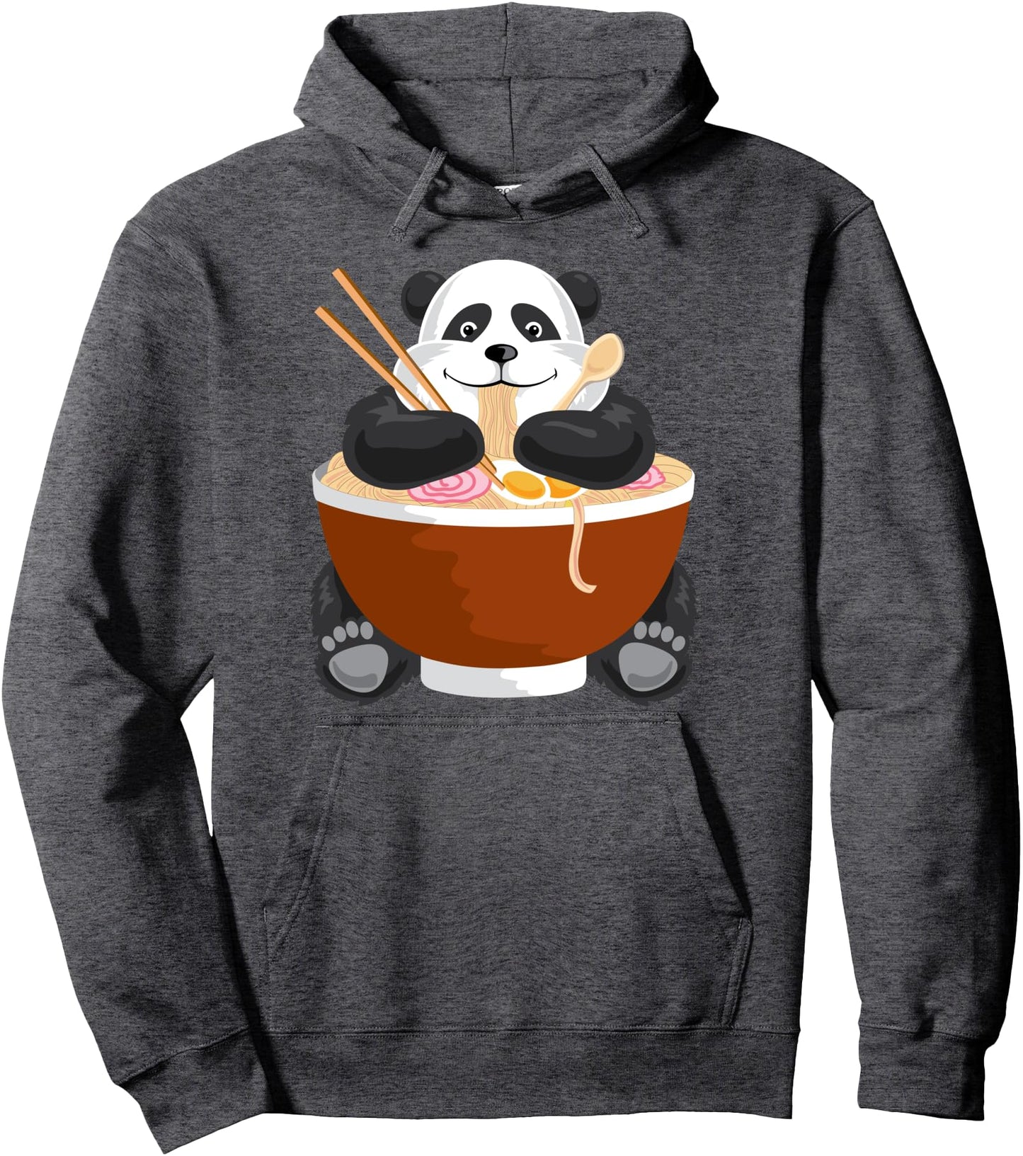 Funny Cute Kawaii Panda Ramen Noodles Japanese Anime Gift Pullover Hoodie