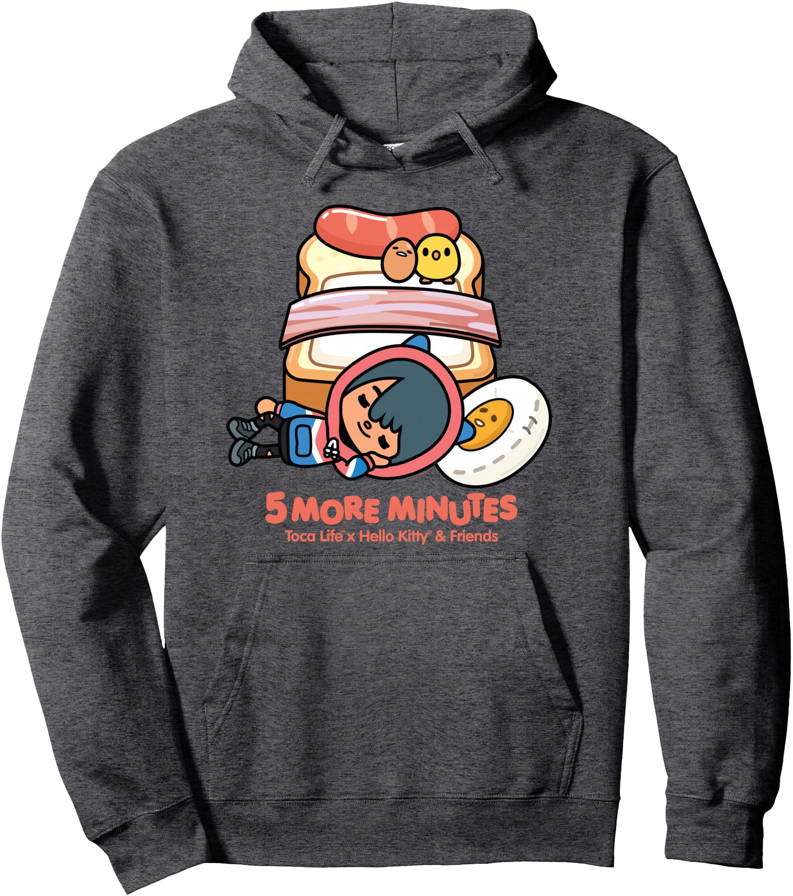 Toca Life x Hello Kitty & Friends 5 MORE MINUTES Pullover Hoodie
