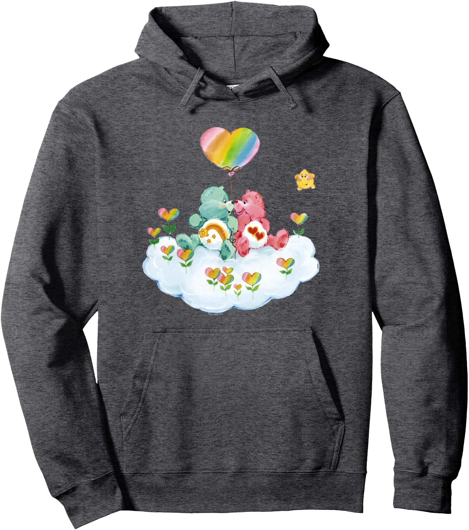 Care Bears Valentine's Day Wish & Love-A-Lot Bear Painting Pullover Hoodie