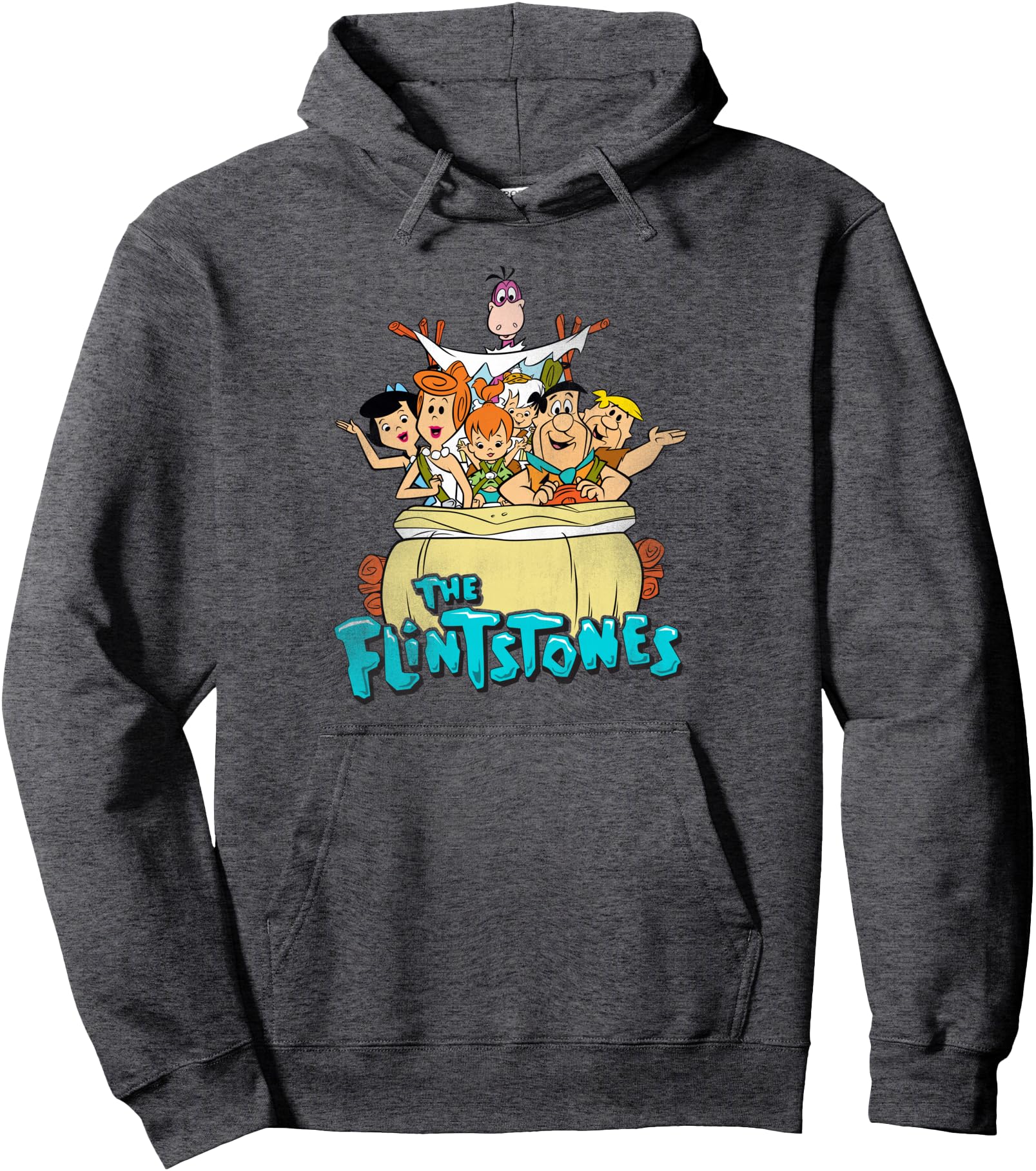 The Flintstones Ride On Pullover Hoodie