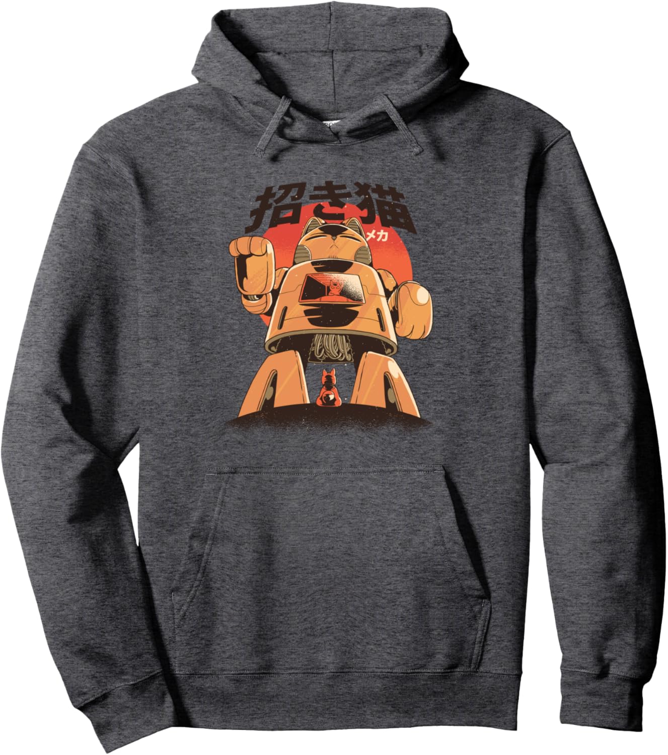 Cat Mecha Robot - Manga Anime Pullover Hoodie