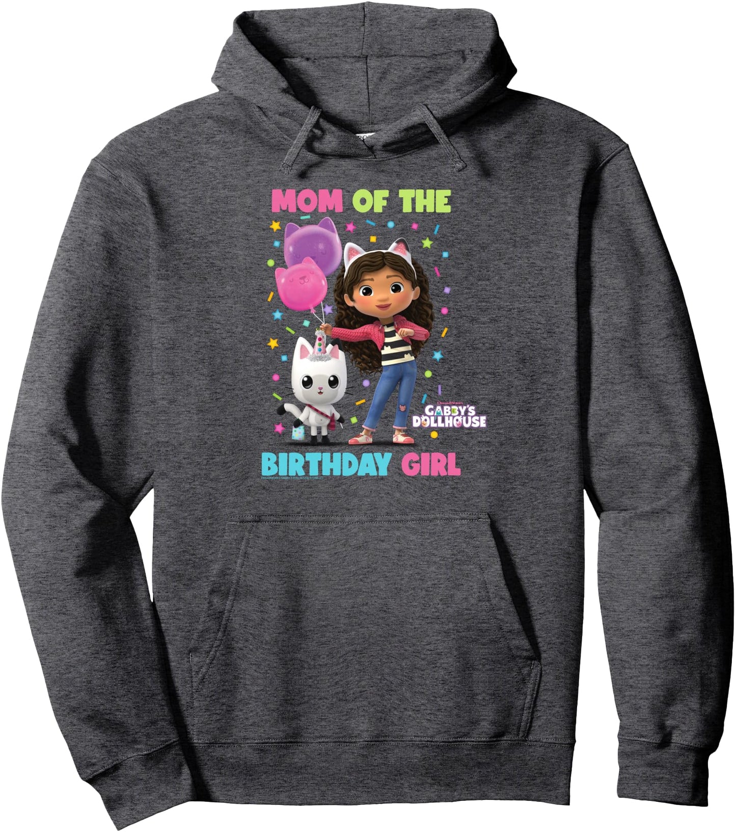 DreamWorks Gabby's Dollhouse Mom of The Birthday Girl Pullover Hoodie